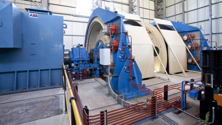 ABB designs both the mechanical and electrical equipment for a mine hoist in-house.