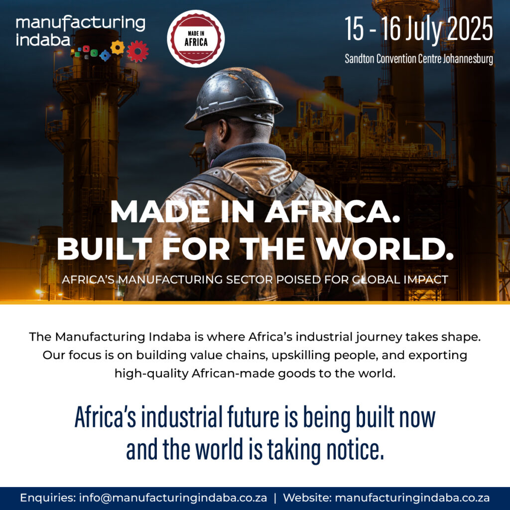 Manufacturing Indaba website advert