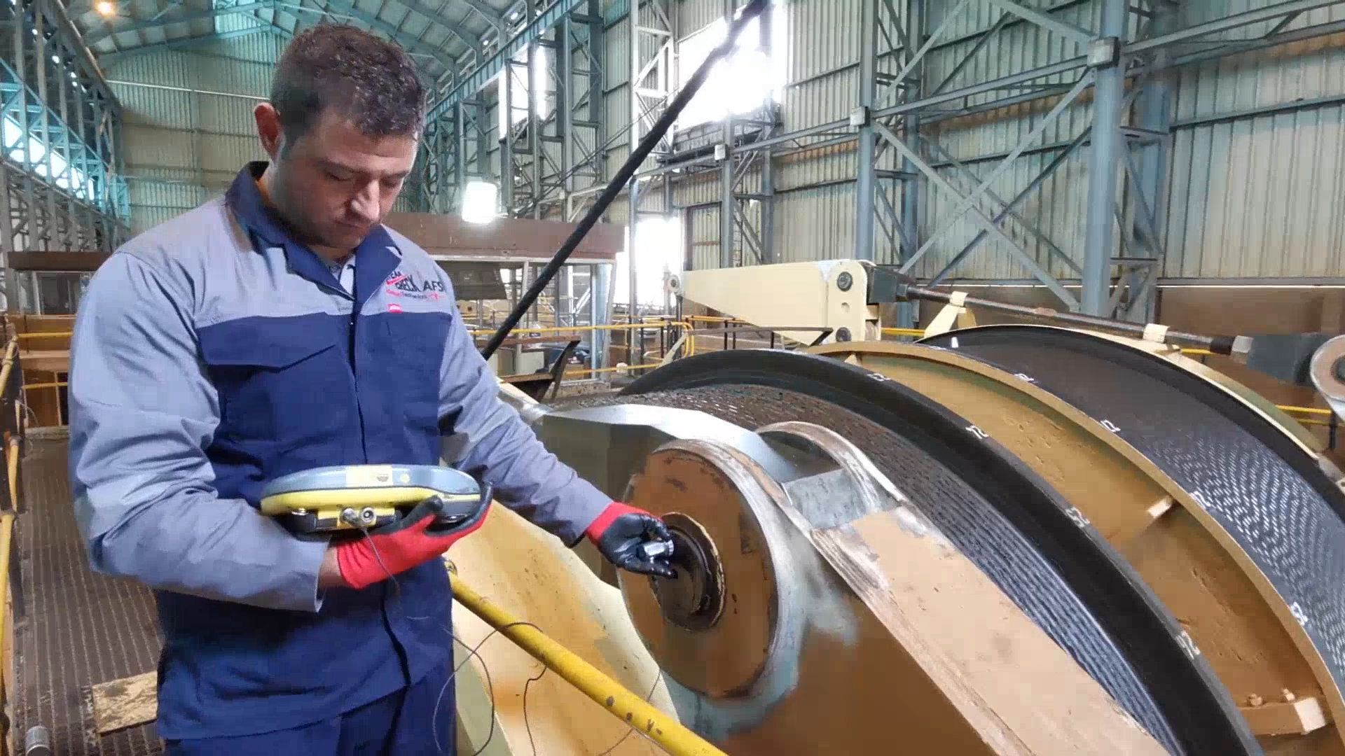 Read more about the article Ultrasonic Testing on the Brake Components of a Man & Material Winder