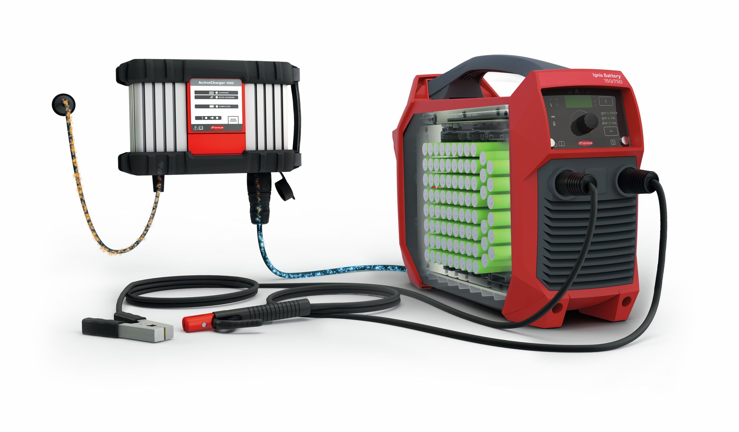The Fronius Ignis Battery is designed to handle the dust, movement and demanding conditions of agricultural environments.