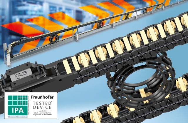 Read more about the article New Energy Chain Protects Cables in Cleanrooms